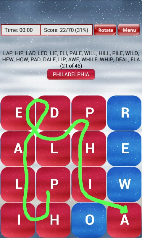 Bible Word Scramble screenshot